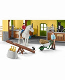 Schleich Farm World Horse Stable 82 Pce