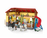 Schleich Farm World Horse Stable 82 Pce