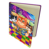 Crystal Art Notebook Kit Kitty Bedtime Stories