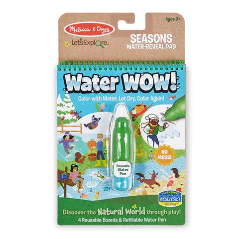 Water WOW Reveal Pad 4 Seasonal Scenes