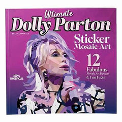 Ultimate Dolly Parton Sticker Mosaic Art Book