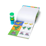 Sticker WOW Dinosaur Sticker Stamper & Book