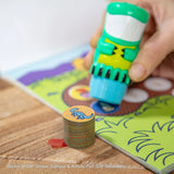 Sticker WOW Dinosaur Sticker Stamper & Book