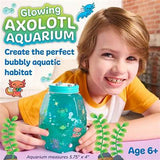 Glowing Axolotl Aquarium Kit