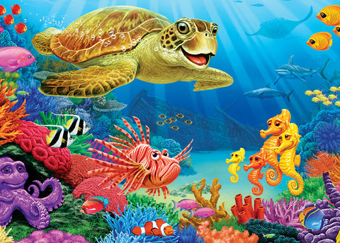 Undersea Turtle 35 Pce Tray Puzzle
