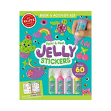 Klutz Paint & Peel Jelly Stickers Book & Activity Kit