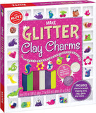 Klutz Make Glitter Clay Charms Book & Activity Kit