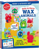 Klutz Easy To Carve Wax Animals Book & Activity Kit
