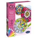 Stickers Vitrail Paintable Clings Mandalas