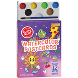 Klutz Press Watercolor Postcards Kit