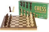 Regal Foldable Deluxe Wooden Chess Set