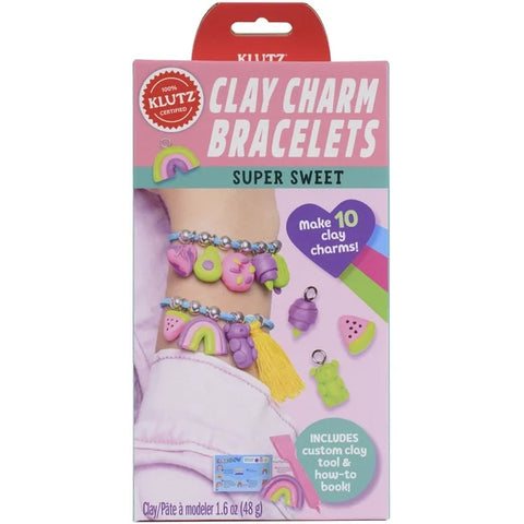 Klutz Clay Charm Bracelets Super Sweet Kit