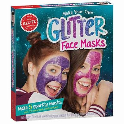 Klutz MYO Glitter Face Masks