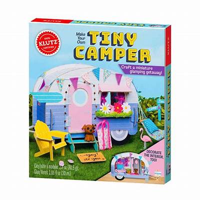 Klutz MYO Tiny Camper Book & Activity Kit