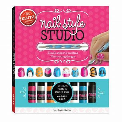 Klutz Nail Style Studio Book & Activity Kit