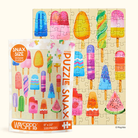Snax Puzzle 100 Pce Popsicle Party