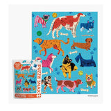 Snax Puzzle 100 Pce Pooches Playtime