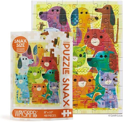 Snax Puzzle 48 Pce Tats & Dods