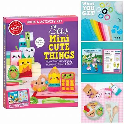 Klutz Sew Mini Cute Things Book & Activity Kit