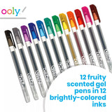 Ooly Very Berry Strawberry Scented Gel Pens 12 Pk