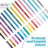 Ooly Rainbow Sparkle Glitter Markers 15 Pk