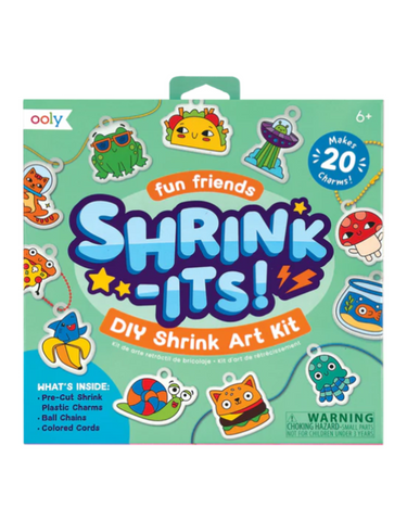 Ooly Shrink Its DIY Shrink Art Kit - Fun Friends