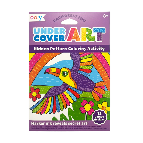 Ooly Undercover Art Hidden Pattern Rainforest Fun