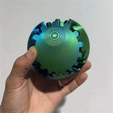 3D Printed Large Gear Ball Fidget