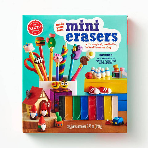 Klutz MYO Mini Erasers Book & Activity Kit