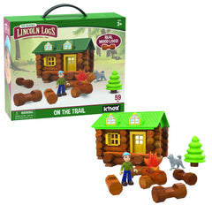 Lincoln Logs On The Trail 60 Pce
