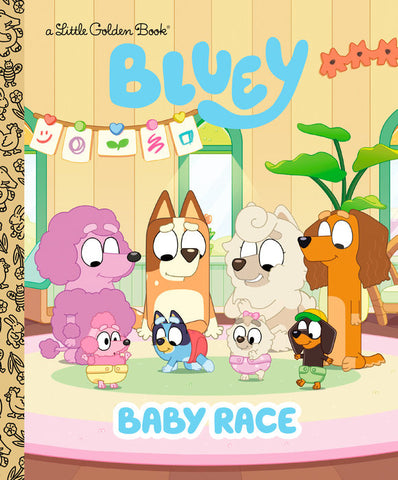 Bluey Baby Race - Little Golden Book