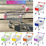 Mini Metal Shopping Cart