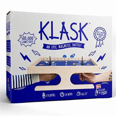 Klask 2 Player Magnetic Battle Game