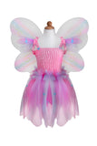 Great Pretenders Butterfly Dress w/ Wings & Wand Pink 5-6