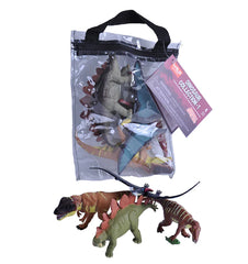 Dinosaur Collection 1 Zipper Bag 4 Pce
