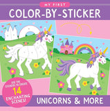 My First Color By Sticker Book Unicorns & More