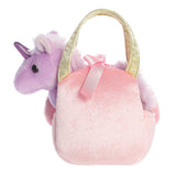 Fancy Pals Lil Mushroom Pet Carrier w/ Purple Unicorn