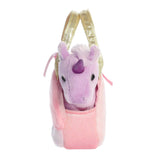 Fancy Pals Lil Mushroom Pet Carrier w/ Purple Unicorn