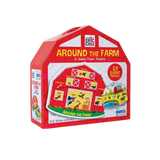 Around The Farm 2-Sided Floor Puzzle 26 Pce