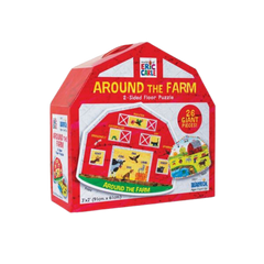 Around The Farm 2-Sided Floor Puzzle 26 Pce