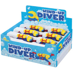 Wind Up Scuba Diver Tub Toy