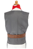 Great Pretenders Skully Pirate Vest & Belt 7-8