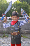 Great Pretenders Skully Pirate Vest & Belt 7-8