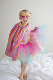 Great Pretenders Super Duper Tutu, Cape & Mask 4-6