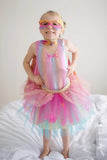 Great Pretenders Super Duper Tutu, Cape & Mask 4-6