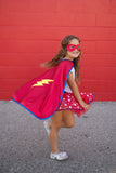 Great Pretenders Superhero Tutu, Cape & Mask 4-6