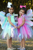 Great Pretenders Butterfly Dress w/ Wings & Wand 5-6