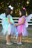 Great Pretenders Butterfly Dress w/ Wings & Wand 5-6