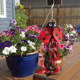 16" Ladybug Windsock On Wand