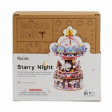 Rolife DIY Wooden Music Box Starry Night 174 Pce